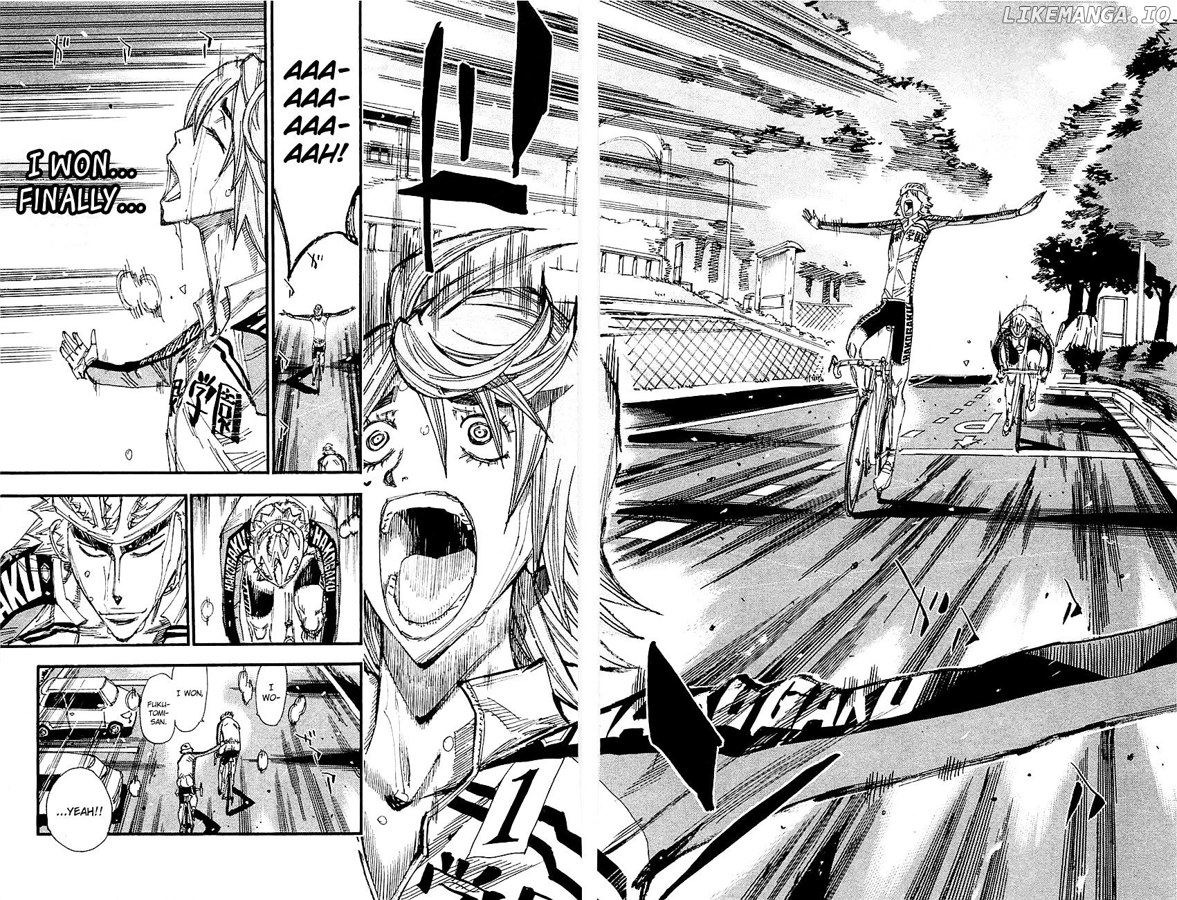 Yowamushi Pedal Chapter 261 - page 14