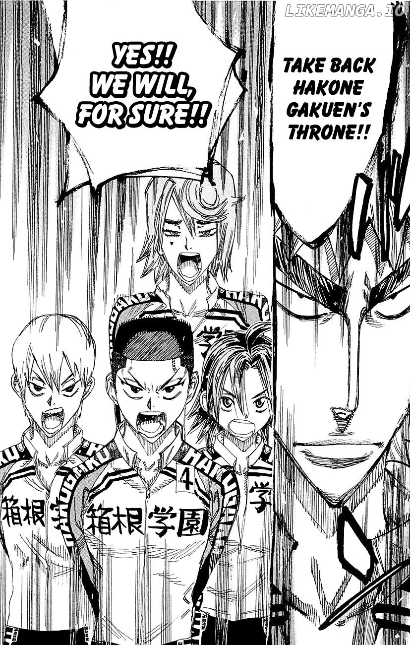 Yowamushi Pedal Chapter 261 - page 17