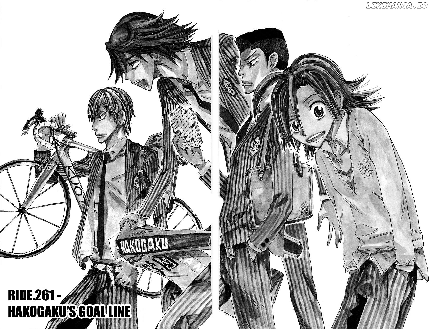 Yowamushi Pedal Chapter 261 - page 4