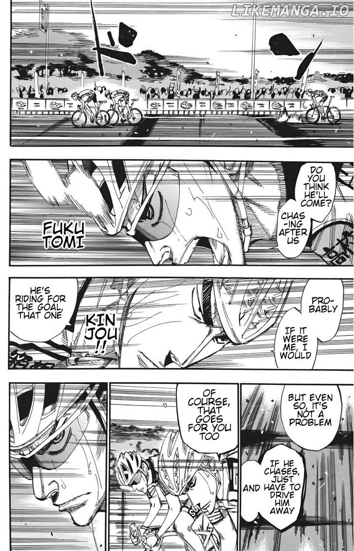 Yowamushi Pedal Chapter 107 - page 10