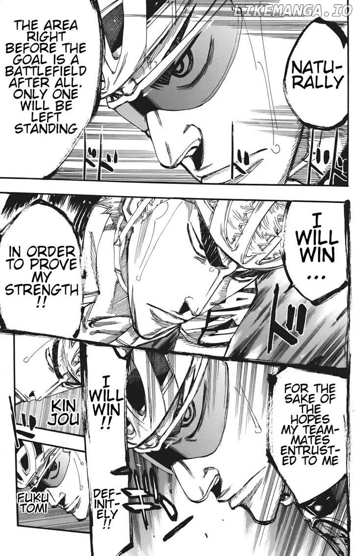 Yowamushi Pedal Chapter 107 - page 11
