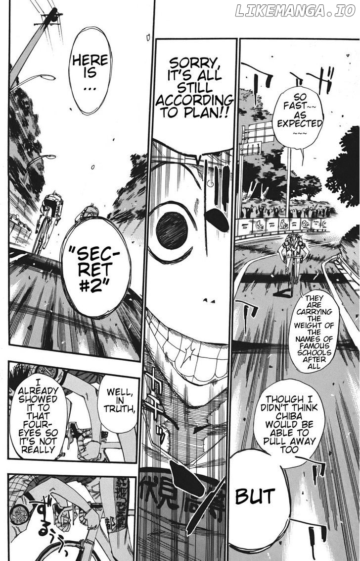 Yowamushi Pedal Chapter 107 - page 13
