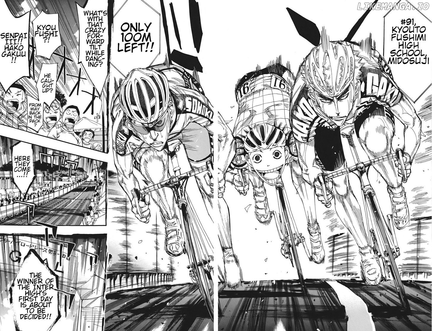 Yowamushi Pedal Chapter 107 - page 16