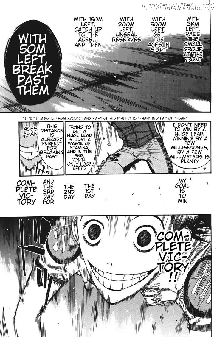 Yowamushi Pedal Chapter 107 - page 6