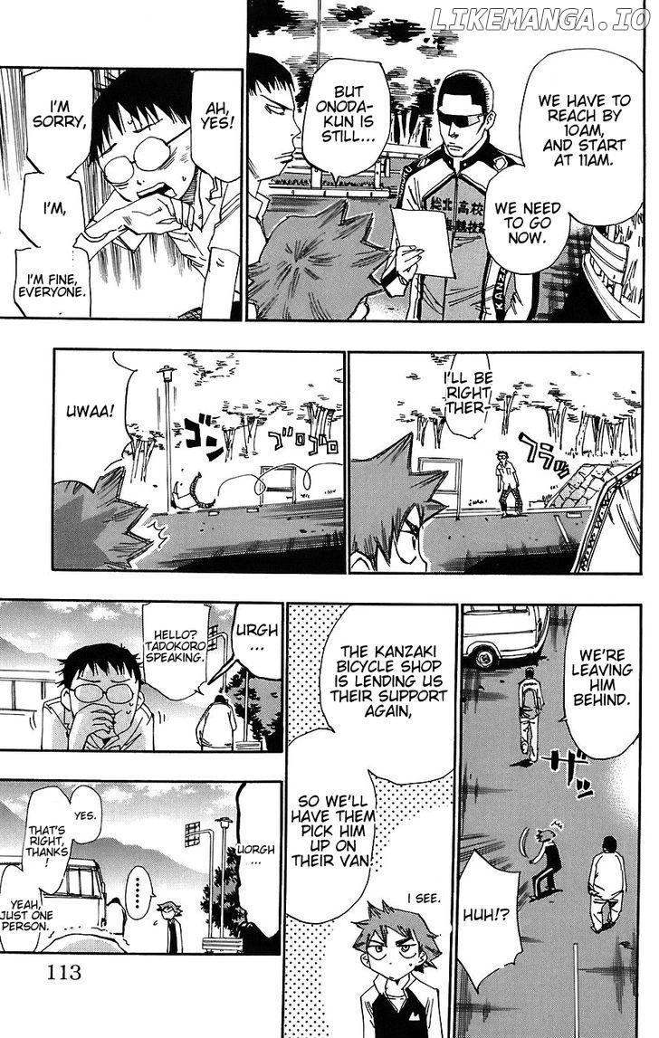 Yowamushi Pedal Chapter 40 - page 6