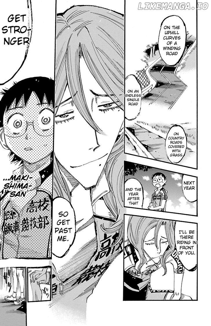 Yowamushi Pedal Chapter 235 - page 16