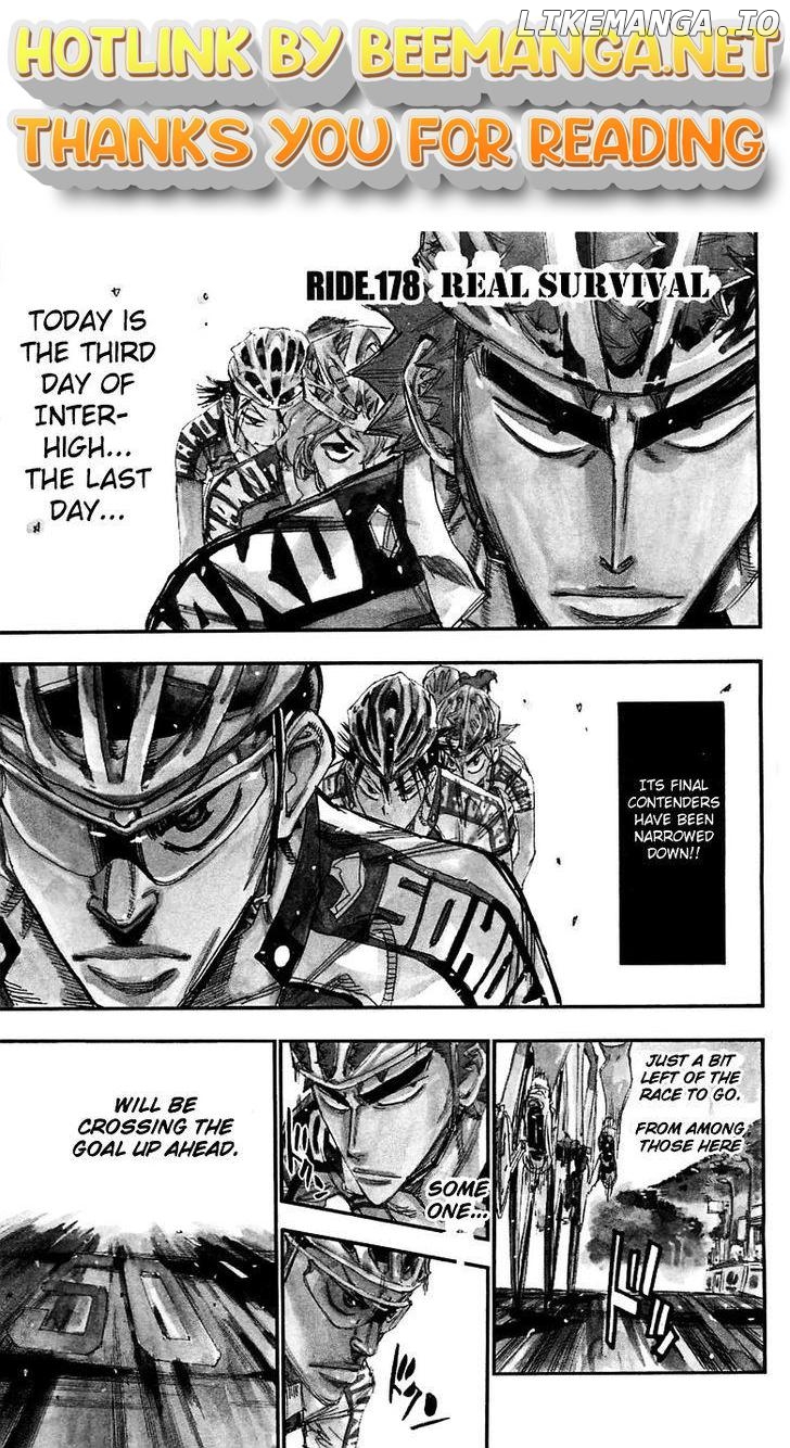 Yowamushi Pedal Chapter 178 - page 1