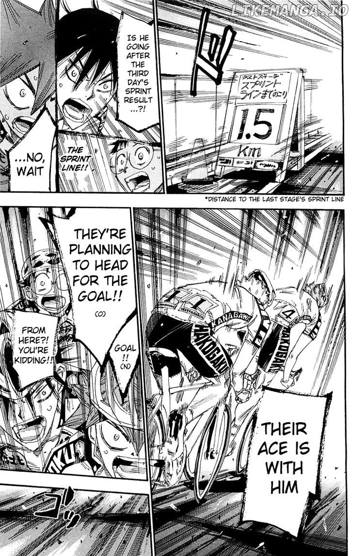 Yowamushi Pedal Chapter 178 - page 11