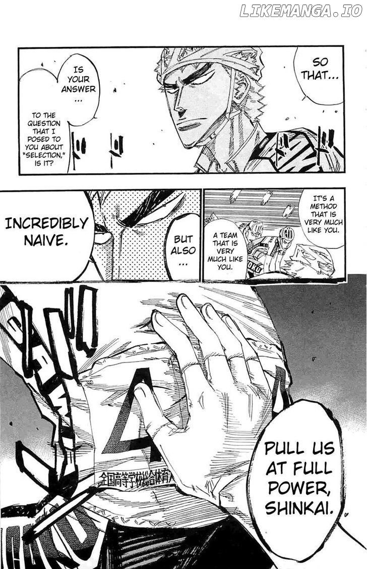 Yowamushi Pedal Chapter 186 - page 14