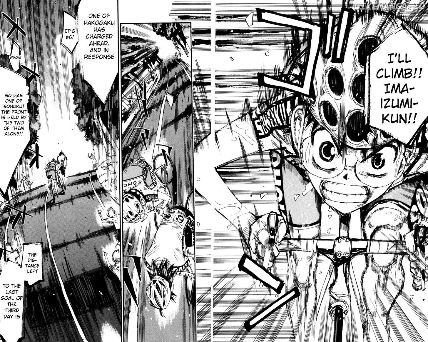 Yowamushi Pedal Chapter 217 - page 4