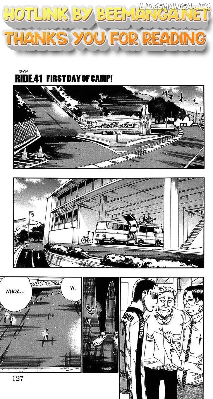 Yowamushi Pedal Chapter 41 - page 1