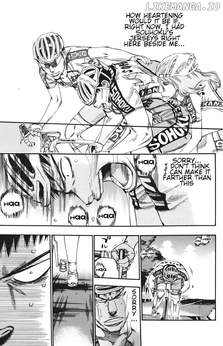 Yowamushi Pedal Chapter 115 - page 17