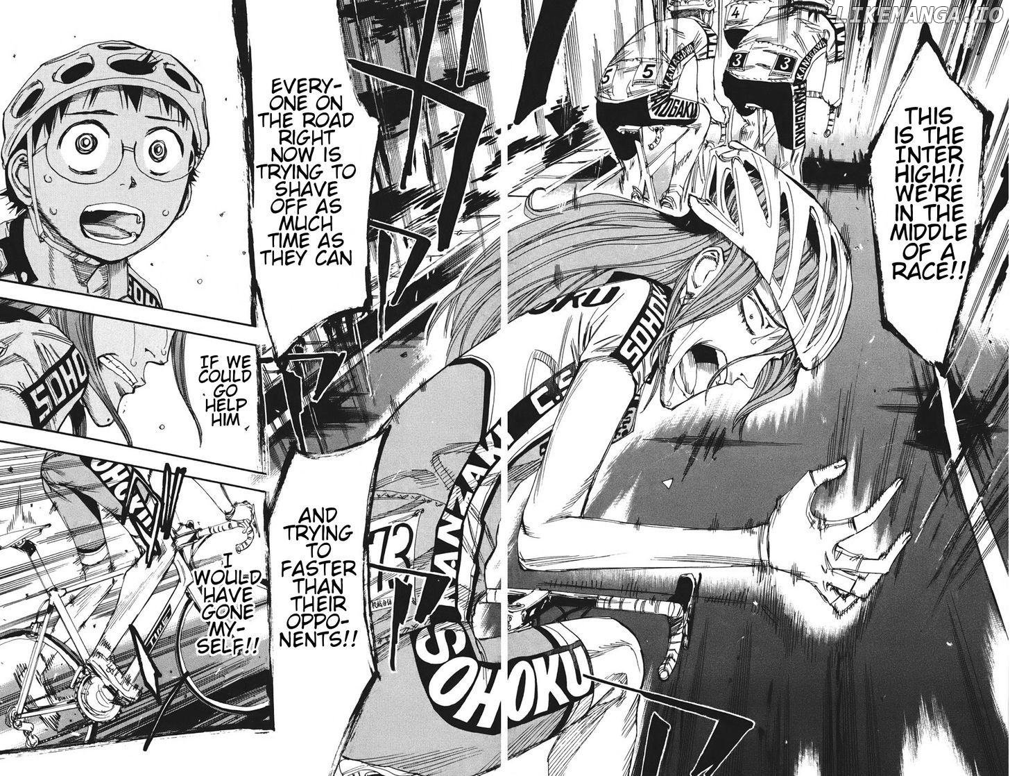 Yowamushi Pedal Chapter 115 - page 2