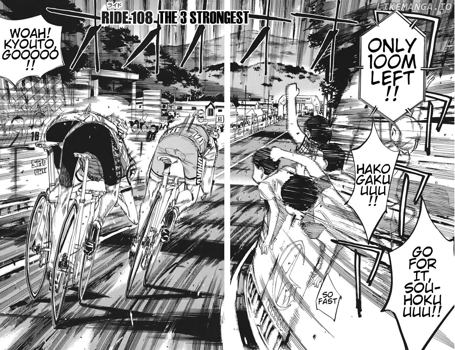 Yowamushi Pedal Chapter 108 - page 4
