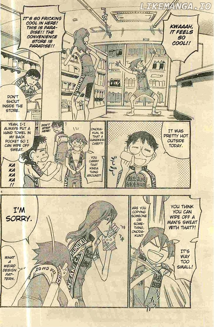 Yowamushi Pedal Chapter 146.5 - page 7