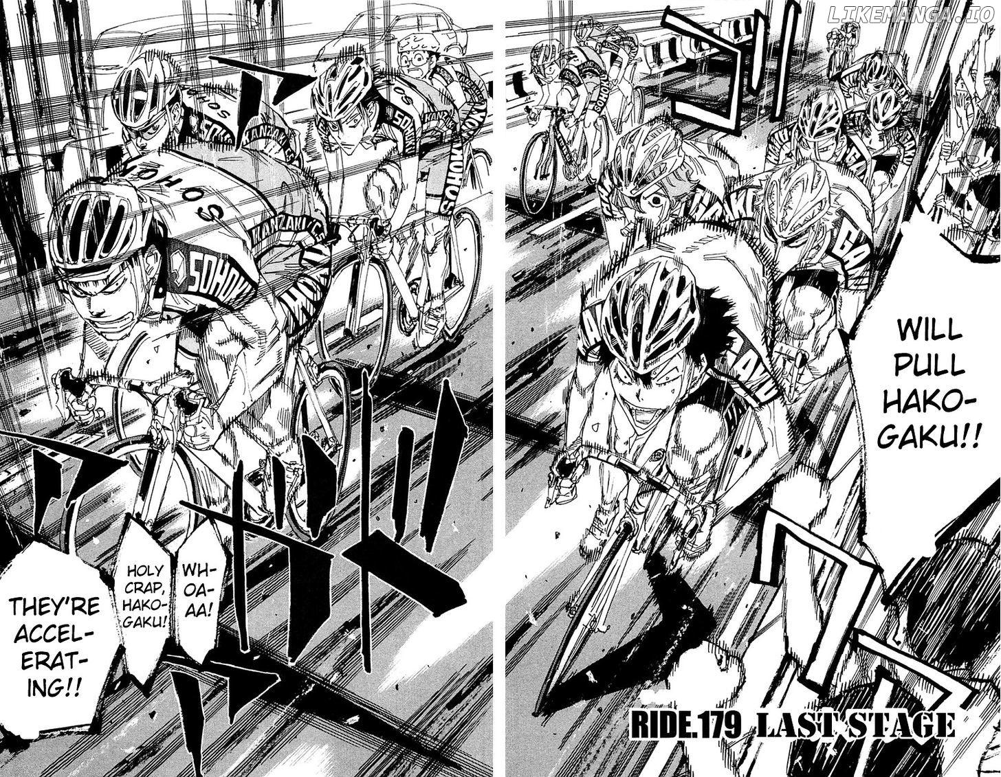 Yowamushi Pedal Chapter 179 - page 2