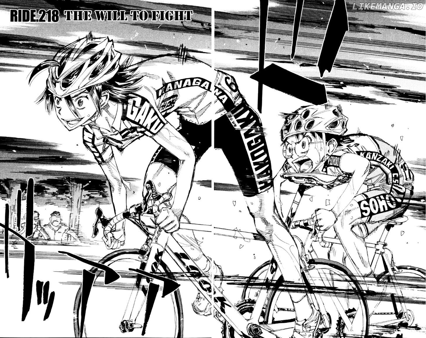 Yowamushi Pedal Chapter 218 - page 2