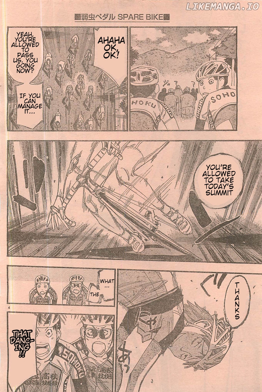 Yowamushi Pedal Chapter 103.4 - page 3
