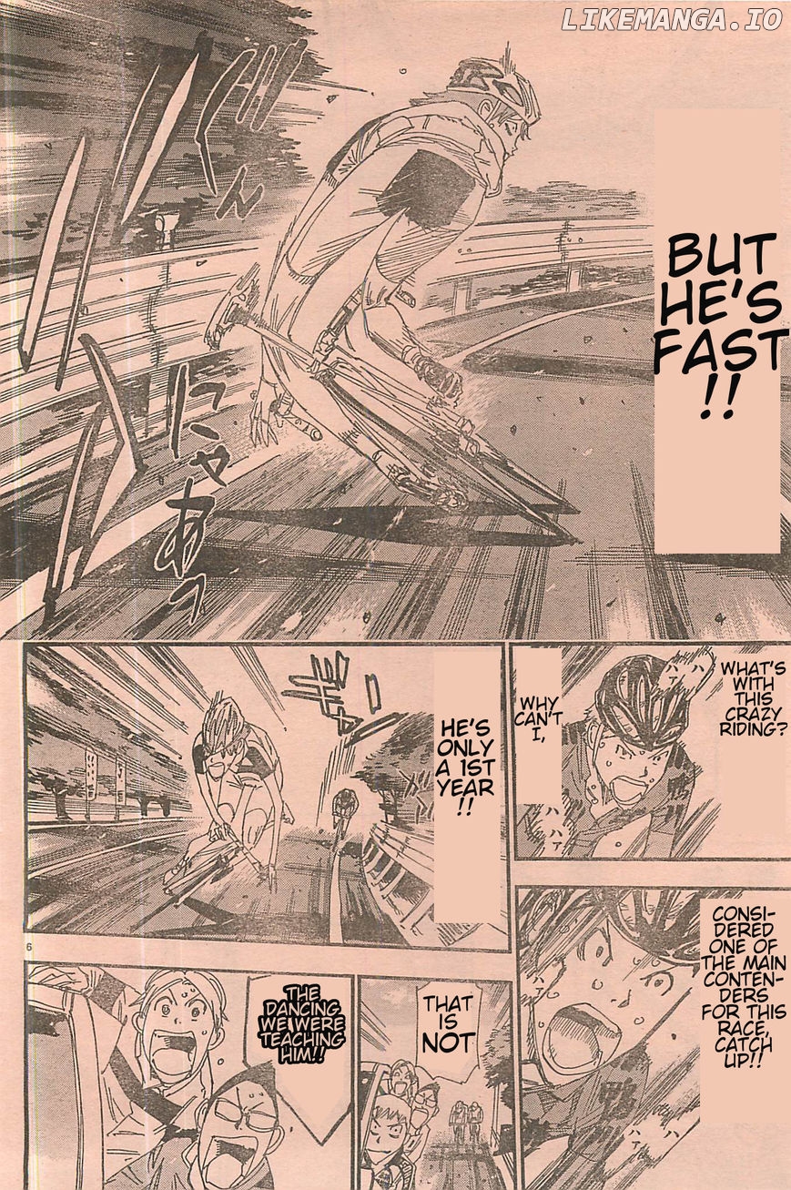 Yowamushi Pedal Chapter 103.4 - page 5