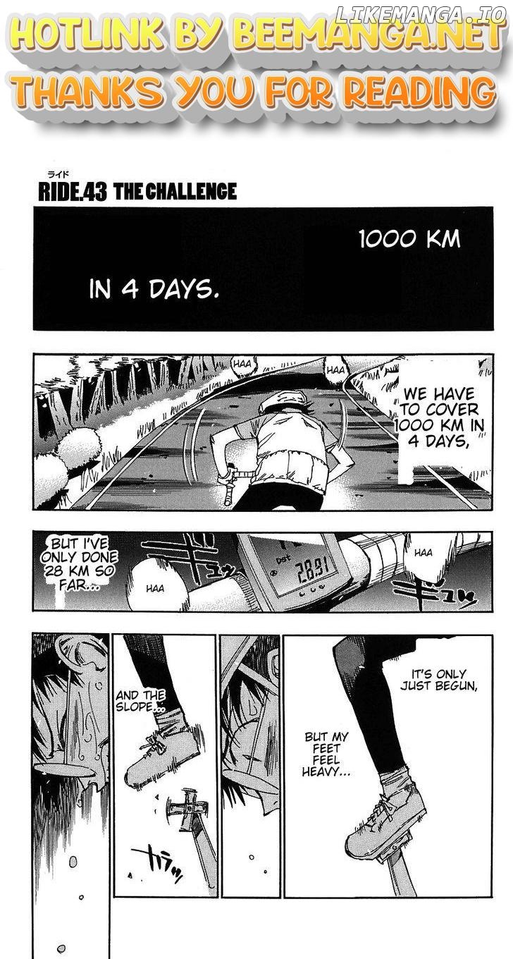 Yowamushi Pedal Chapter 43 - page 1