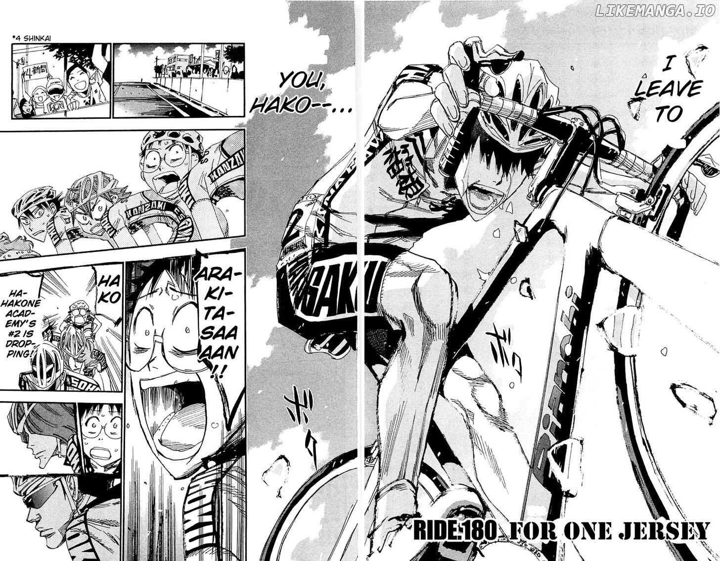 Yowamushi Pedal Chapter 180 - page 2