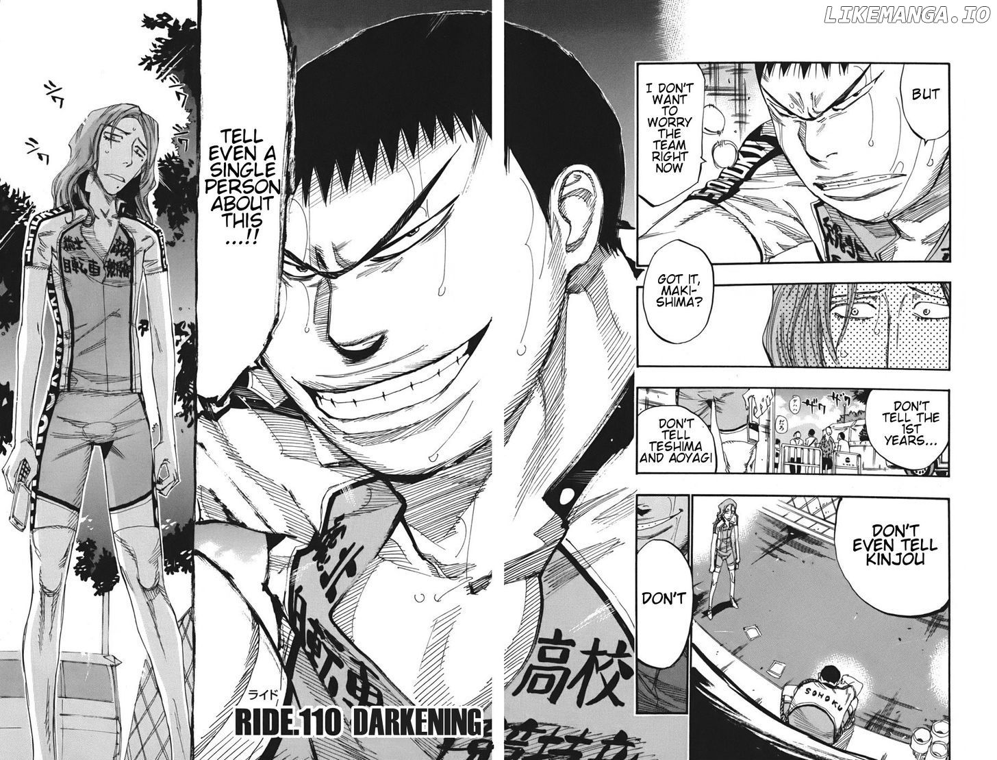 Yowamushi Pedal Chapter 110 - page 2