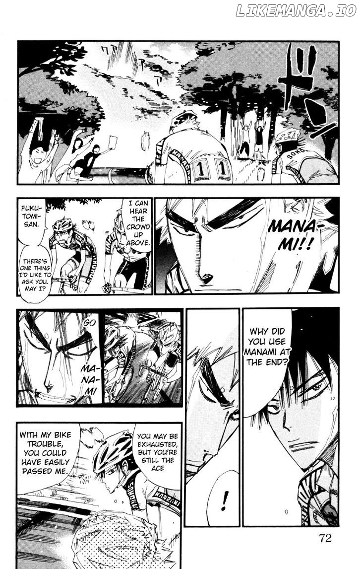 Yowamushi Pedal Chapter 220 - page 4