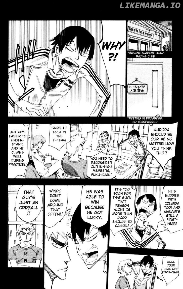 Yowamushi Pedal Chapter 220 - page 6