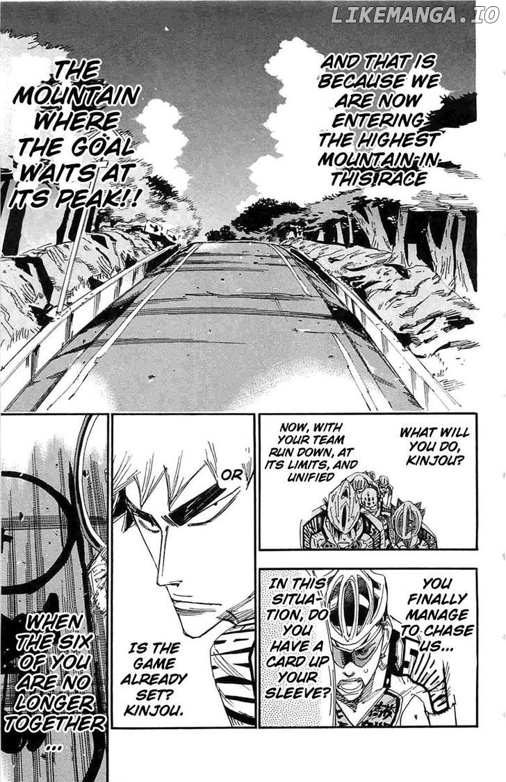 Yowamushi Pedal Chapter 182 - page 4