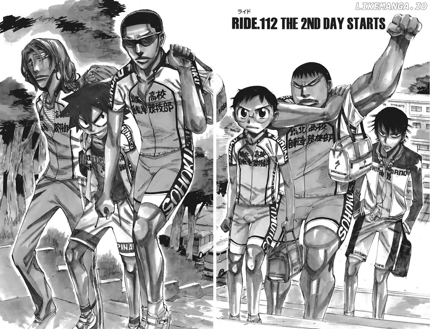 Yowamushi Pedal Chapter 112 - page 2