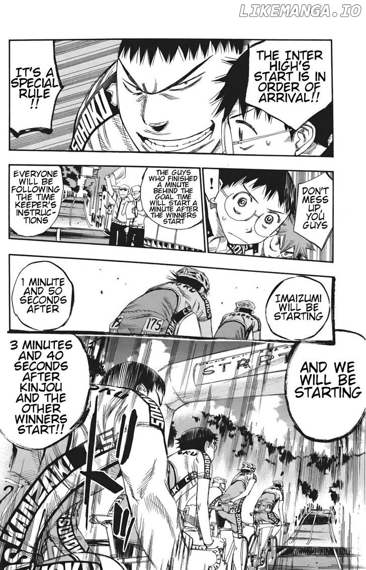 Yowamushi Pedal Chapter 112 - page 21