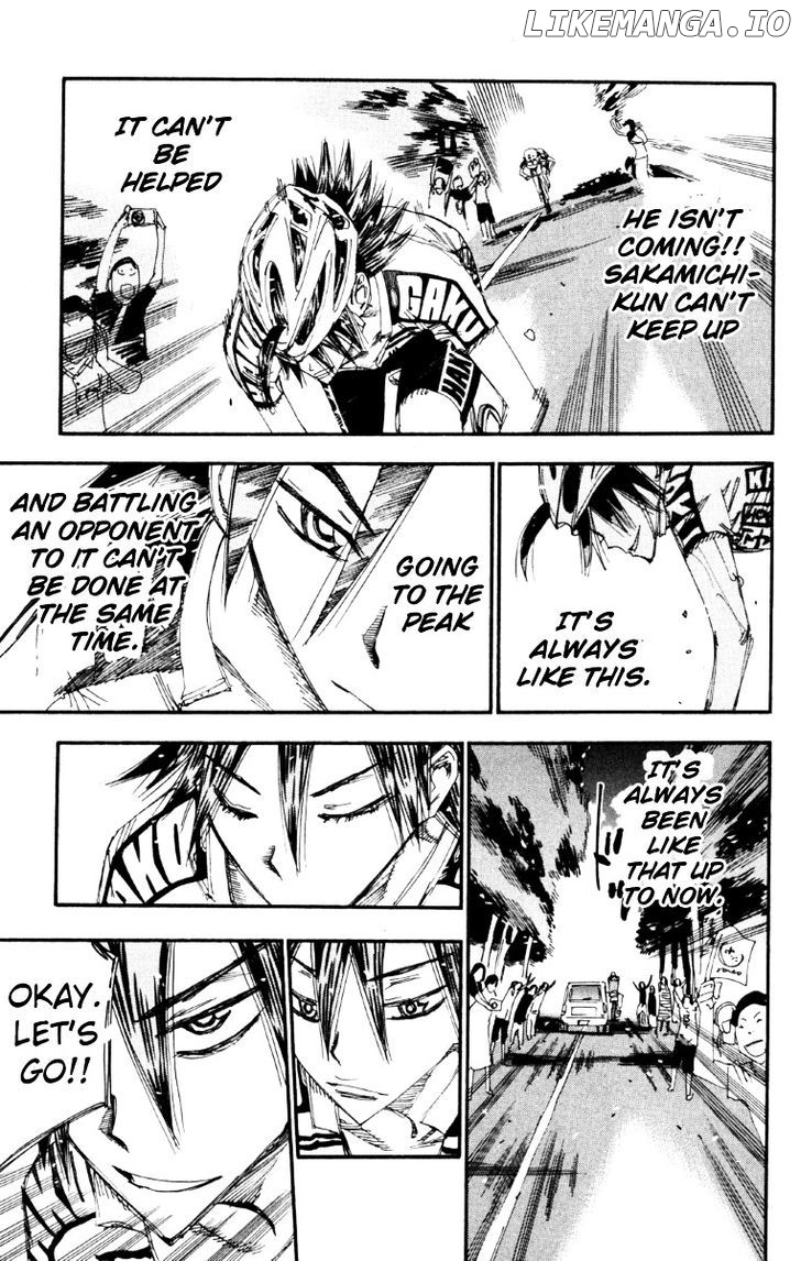 Yowamushi Pedal Chapter 221 - page 8