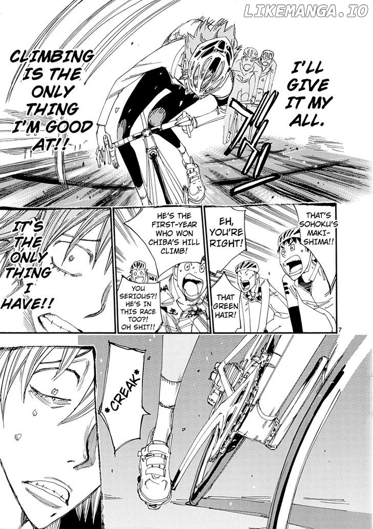 Yowamushi Pedal Chapter 52.5 - page 8