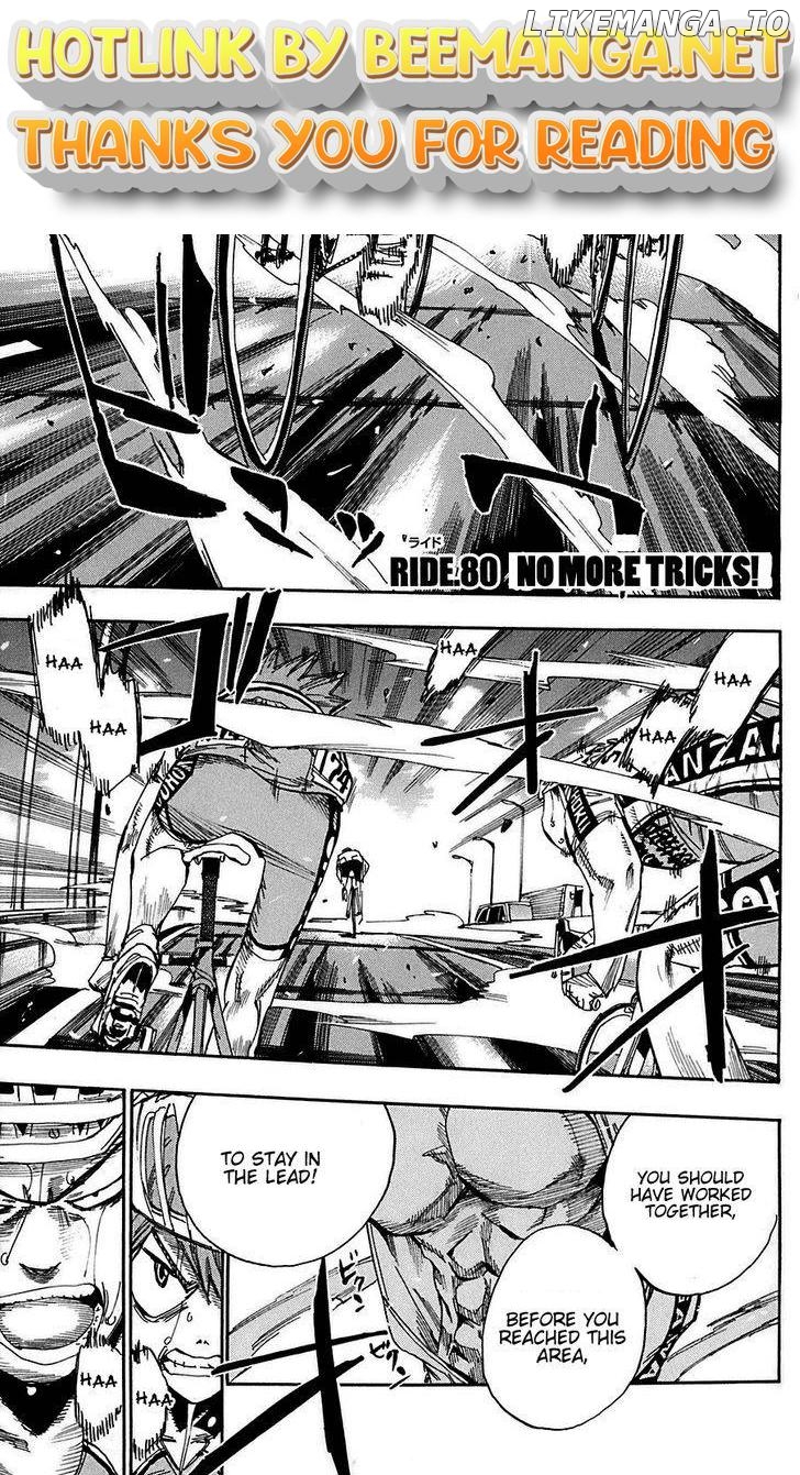 Yowamushi Pedal Chapter 80 - page 1