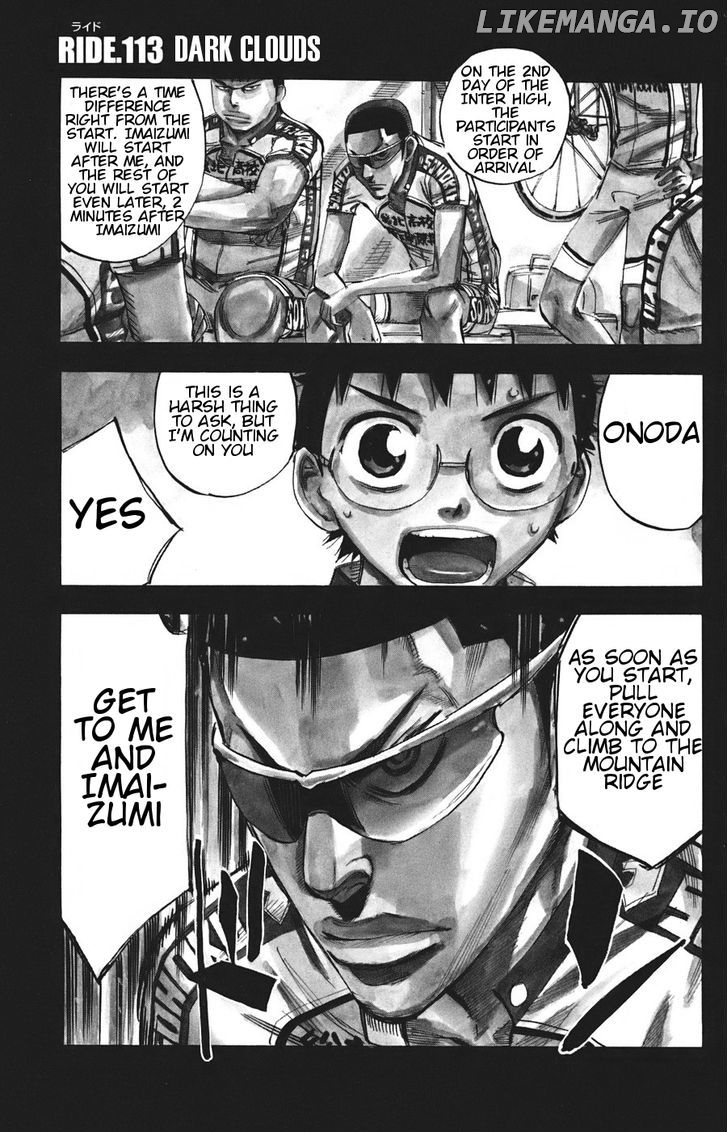 Yowamushi Pedal Chapter 113 - page 9