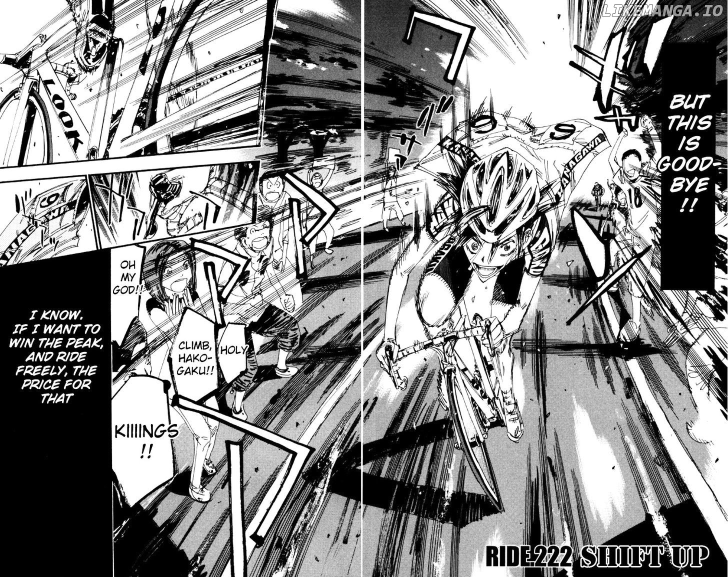Yowamushi Pedal Chapter 222 - page 2