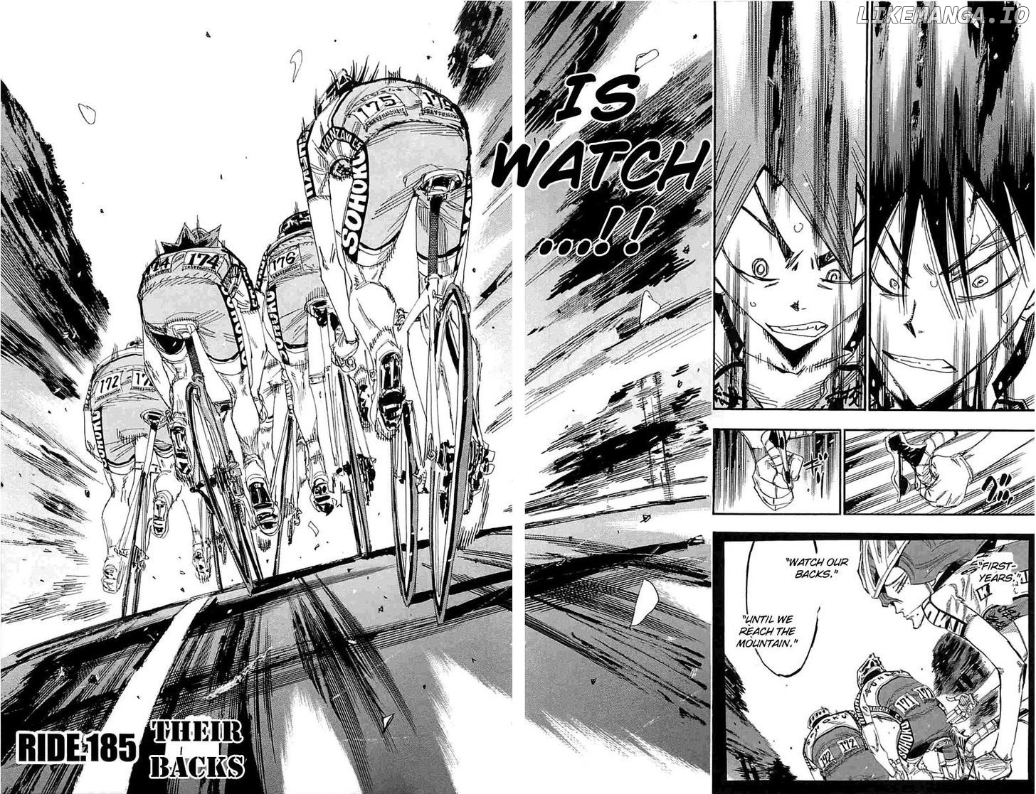 Yowamushi Pedal Chapter 185 - page 2
