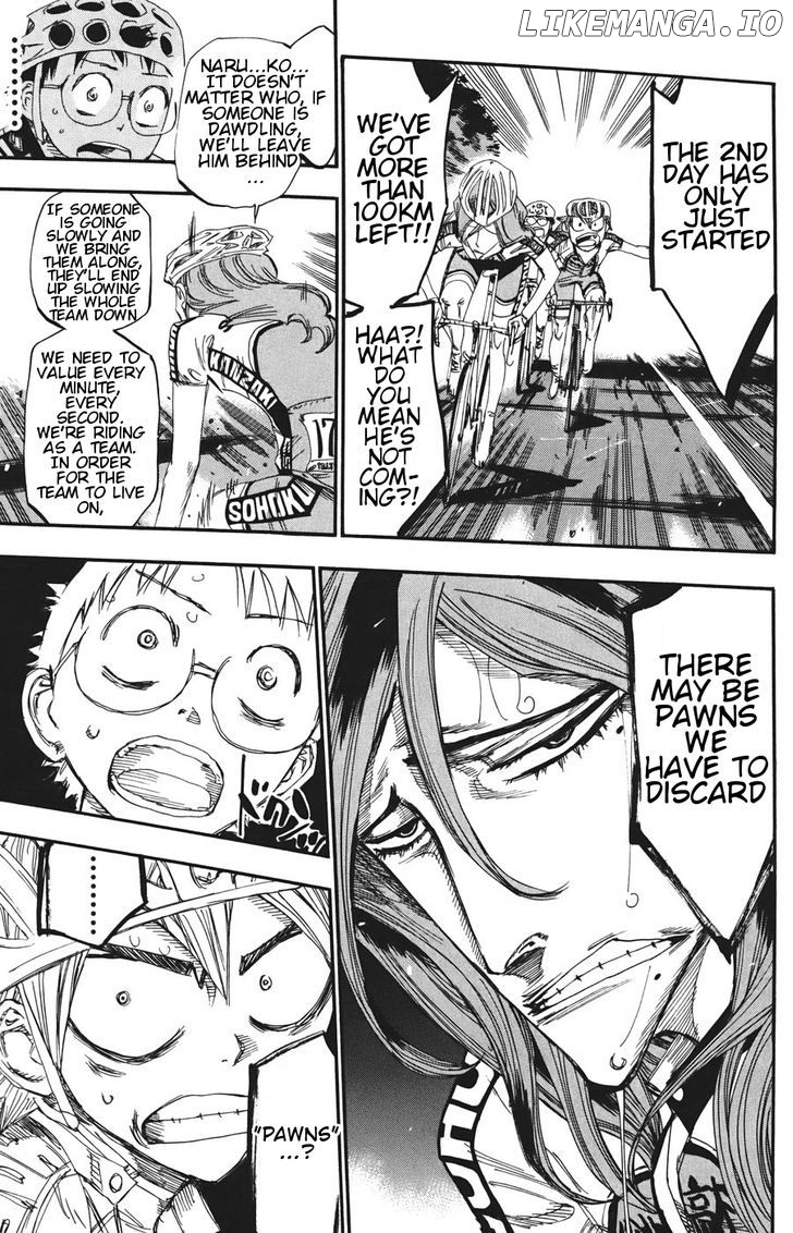 Yowamushi Pedal Chapter 114 - page 8