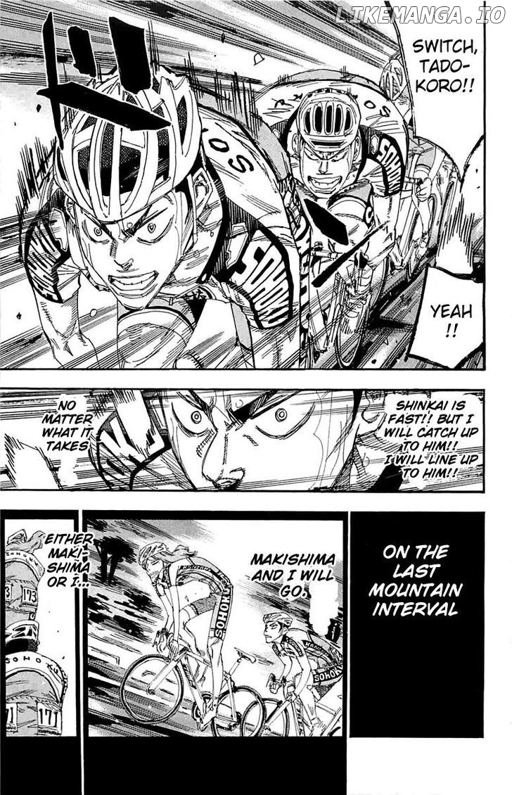 Yowamushi Pedal Chapter 187 - page 6