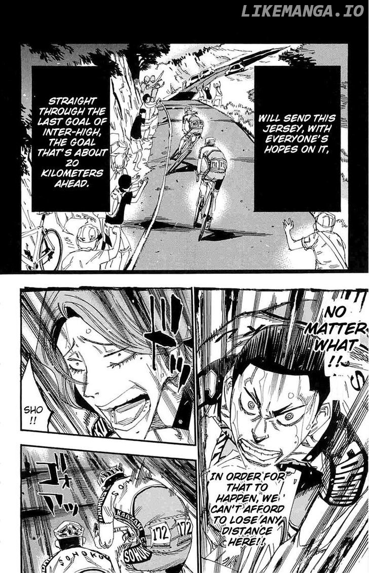 Yowamushi Pedal Chapter 187 - page 7