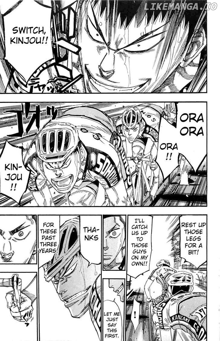 Yowamushi Pedal Chapter 187 - page 8