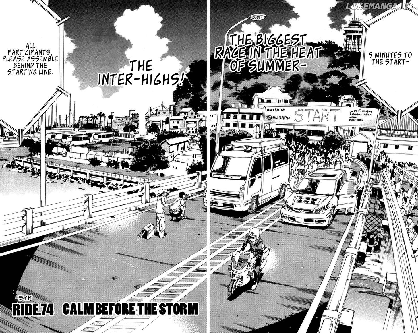 Yowamushi Pedal Chapter 74 - page 4