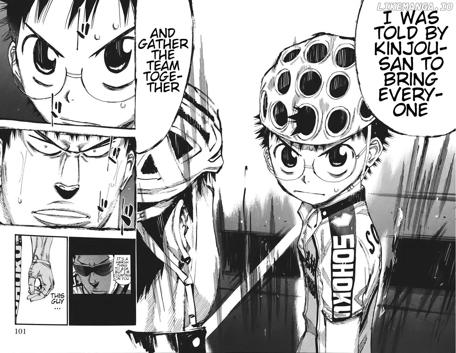 Yowamushi Pedal Chapter 116 - page 7