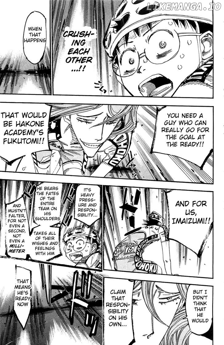 Yowamushi Pedal Chapter 196 - page 3