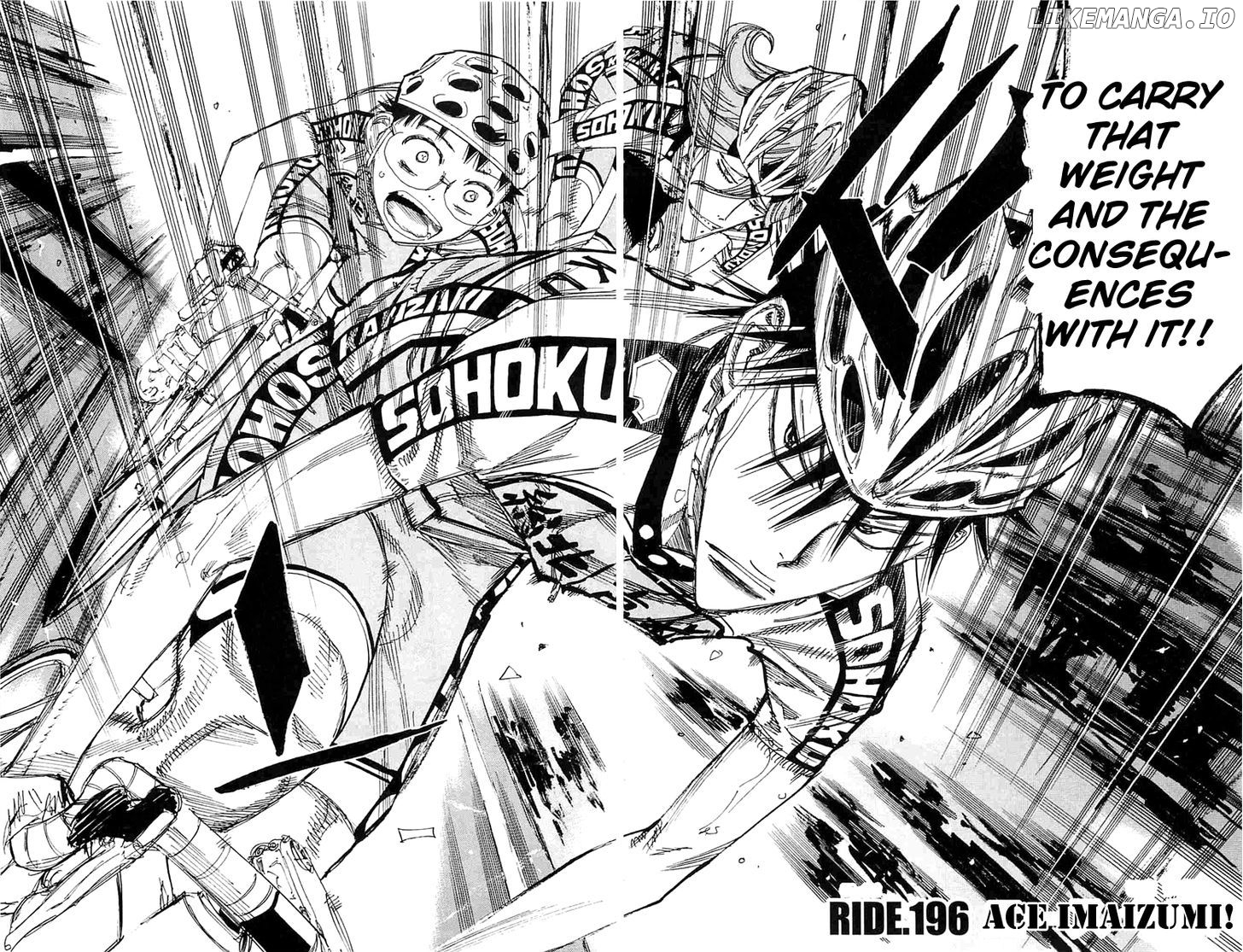 Yowamushi Pedal Chapter 196 - page 4