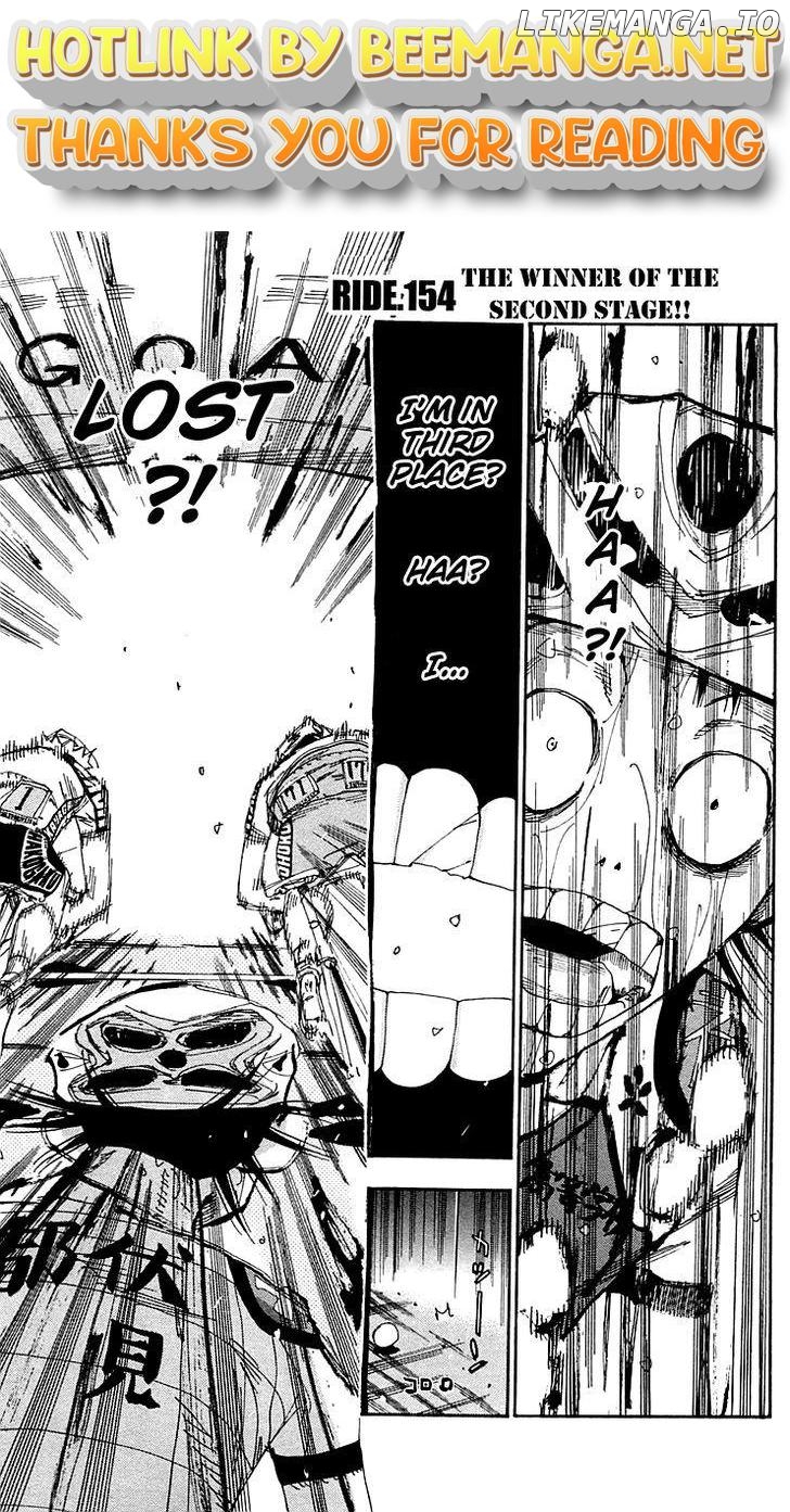 Yowamushi Pedal Chapter 154 - page 1