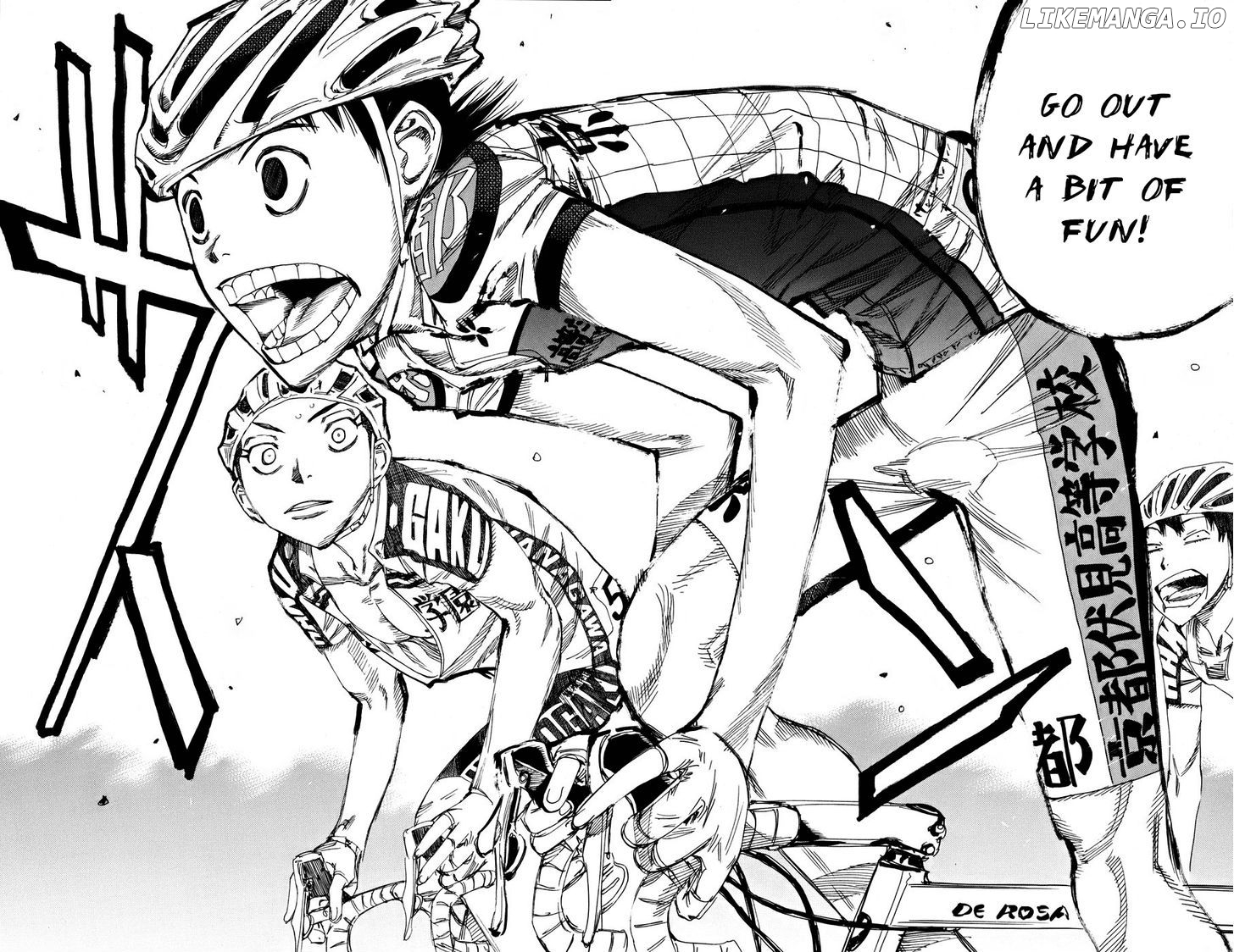 Yowamushi Pedal Chapter 123 - page 12