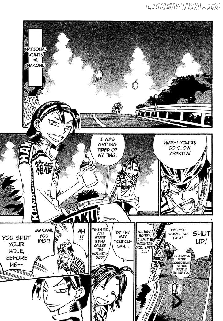 Yowamushi Pedal Chapter 154.1 - page 4