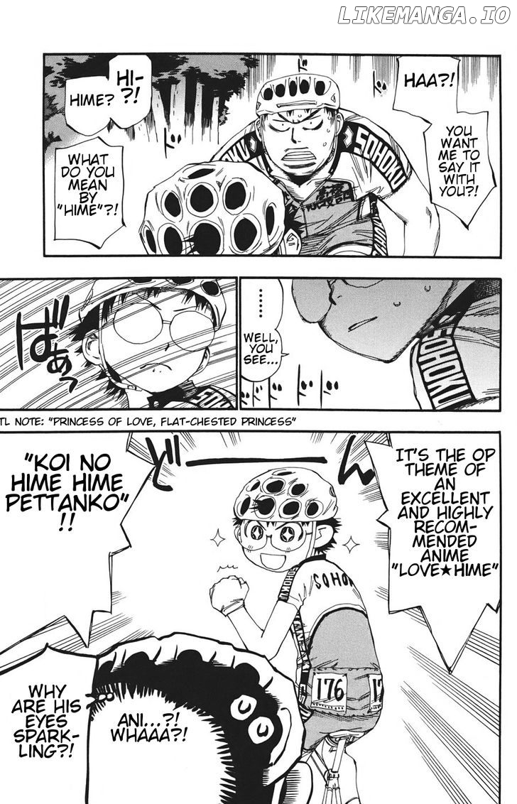 Yowamushi Pedal Chapter 117 - page 3
