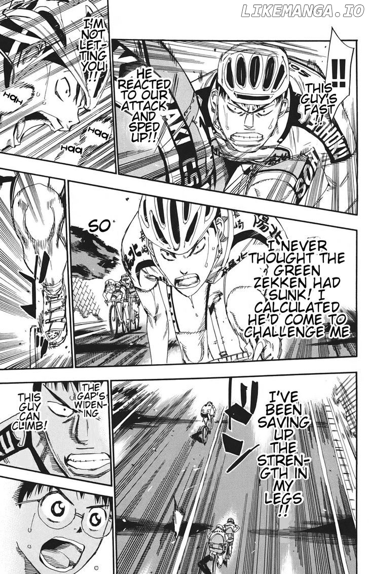 Yowamushi Pedal Chapter 118 - page 9